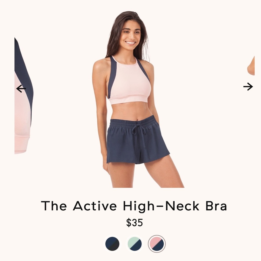 Wear Lively The Active High Neck Sports Bra